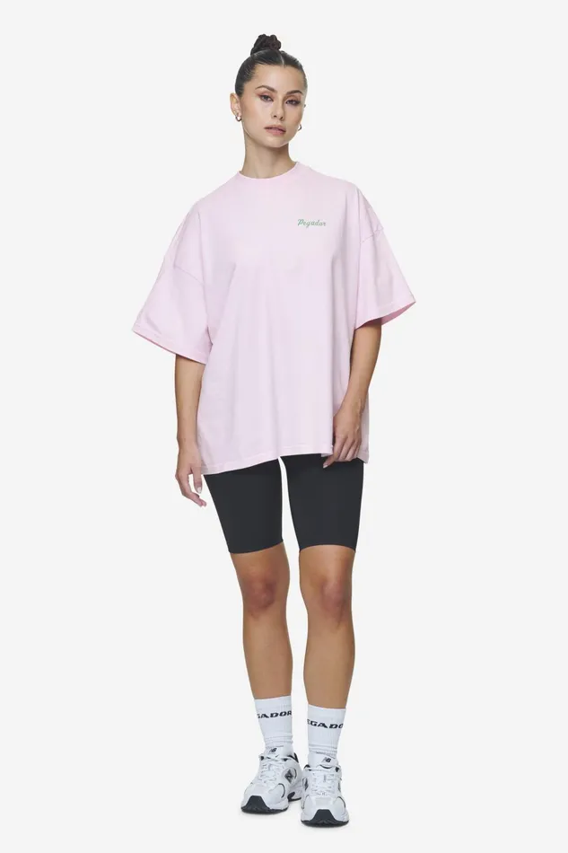 Women Pegador Tees Chapi Heavy Oversized Tee Washed Bubblegum Women Pegador Tees Chapi Heavy Oversized Tee Washed Bubblegum
