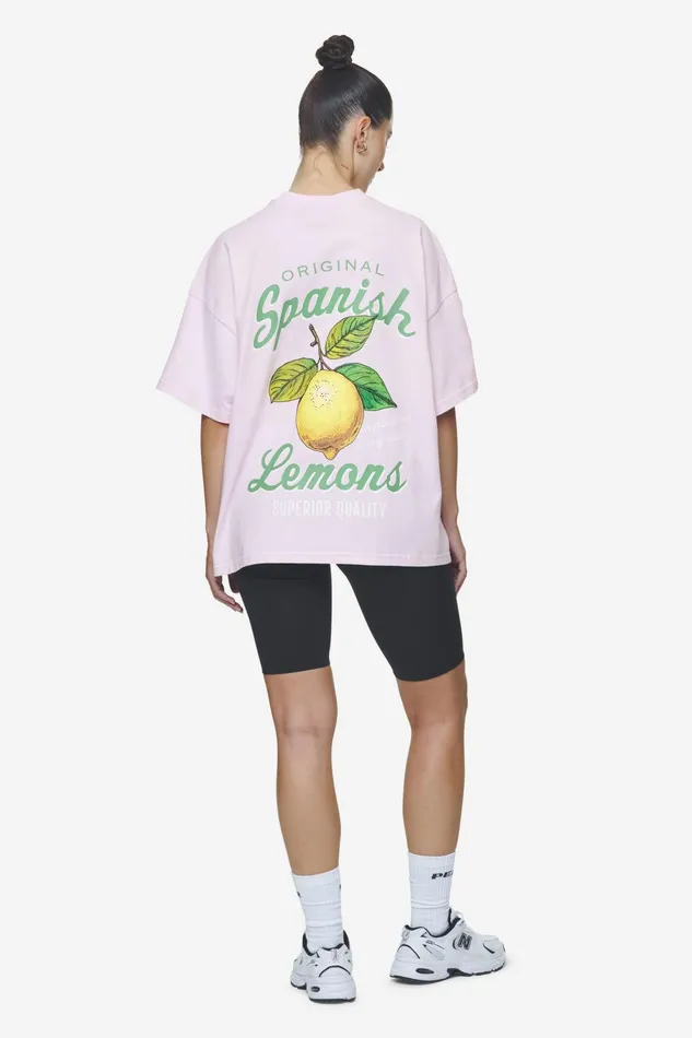 Women Pegador Tees Chapi Heavy Oversized Tee Washed Bubblegum Women Pegador Tees Chapi Heavy Oversized Tee Washed Bubblegum
