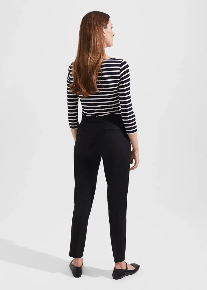 Women Petite Gael Trousers Black Hobbs Trousers