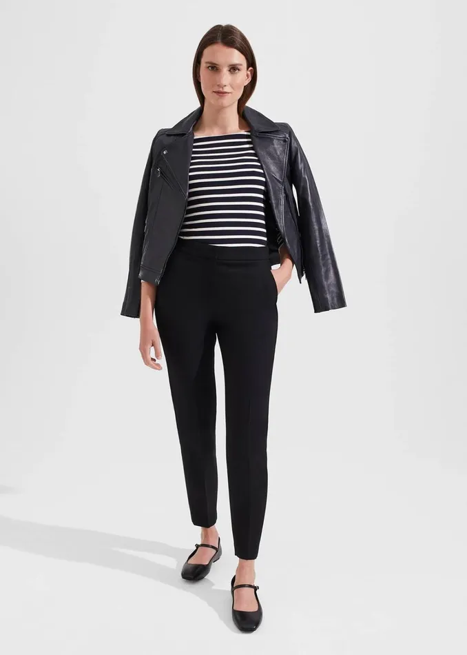 Women Petite Gael Trousers Black Hobbs Trousers