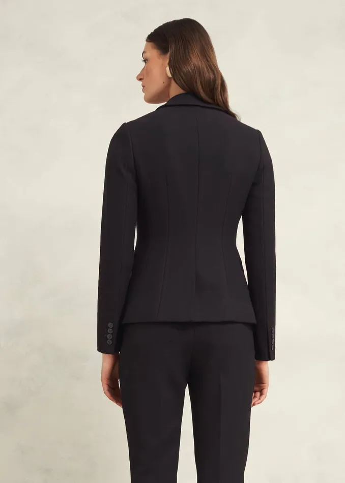 Women Petite Mia Jacket Black Hobbs Coats and Jackets