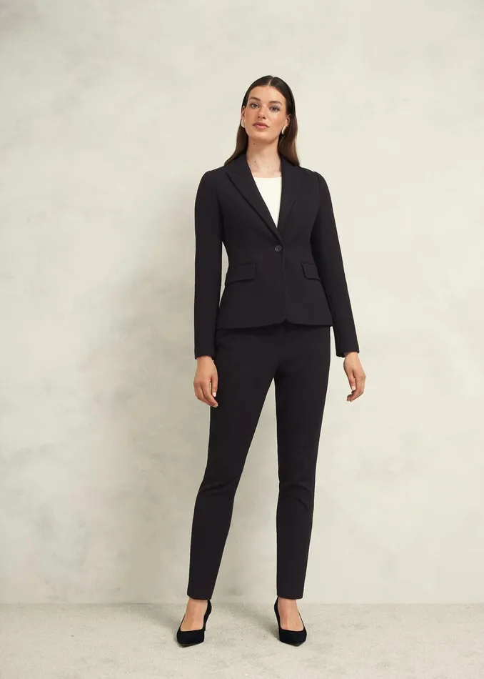 Women Petite Mia Jacket Black Hobbs Coats and Jackets