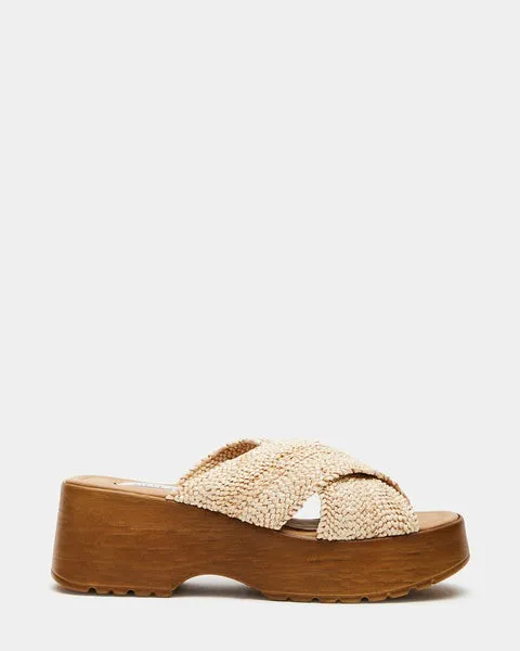 Women PHOEBE RAFFIA Raffia Steve Madden Sandals