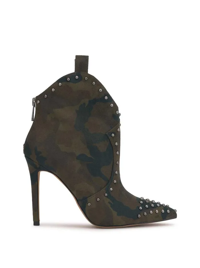 Women Pixillez Studded Bootie In Camo Jessica Simpson Boots and Booties