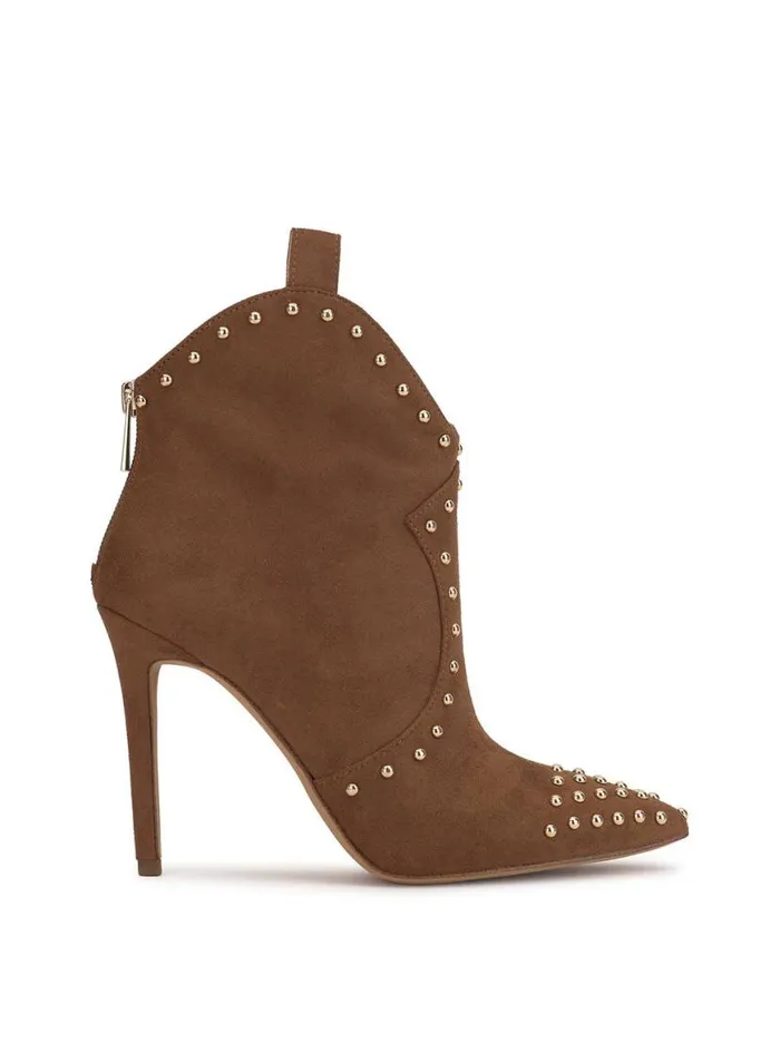 Women Pixillez Studded Bootie In Tobacco Jessica Simpson Boots and Booties