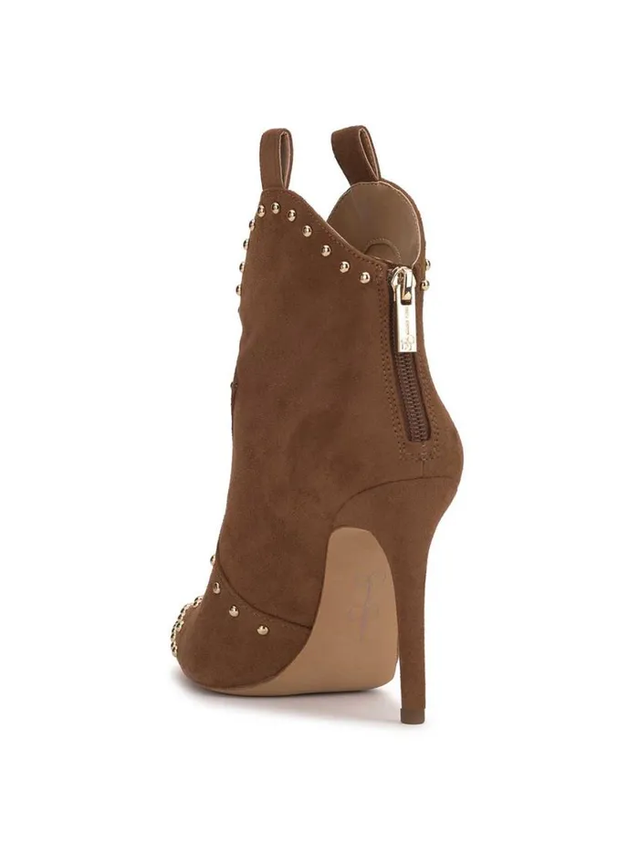Women Pixillez Studded Bootie In Tobacco Jessica Simpson Boots and Booties