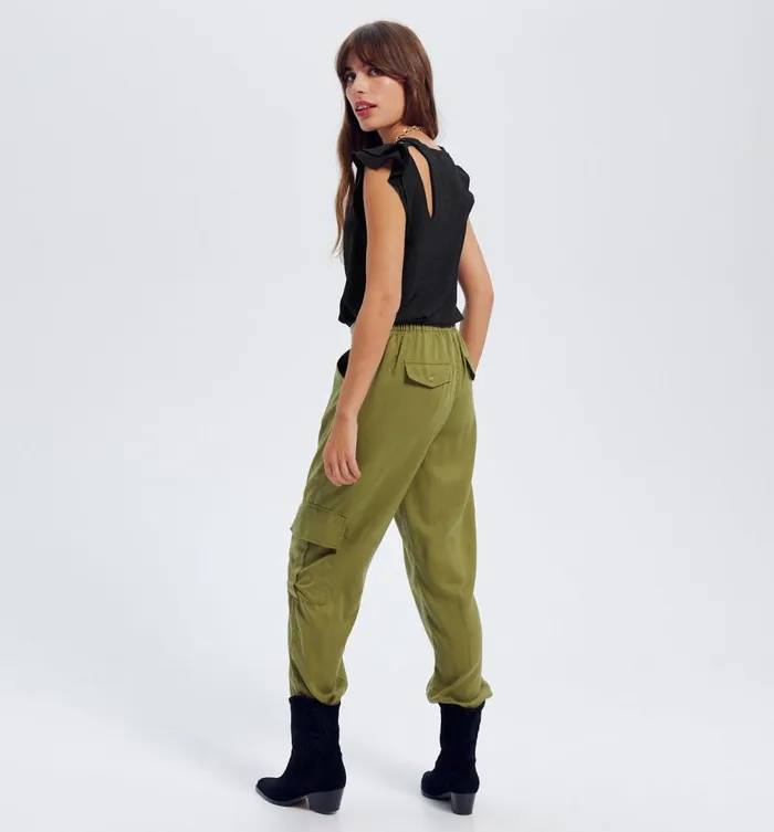 Women Plain CutOut Top 8211 Ecru Promod Tops Women Plain CutOut Top 8211 Ecru Promod Tops