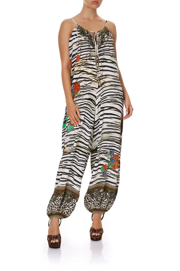 Women Playsuits and Jumpsuits Camilla Balloon Jumpsuit Cosmic Conflict