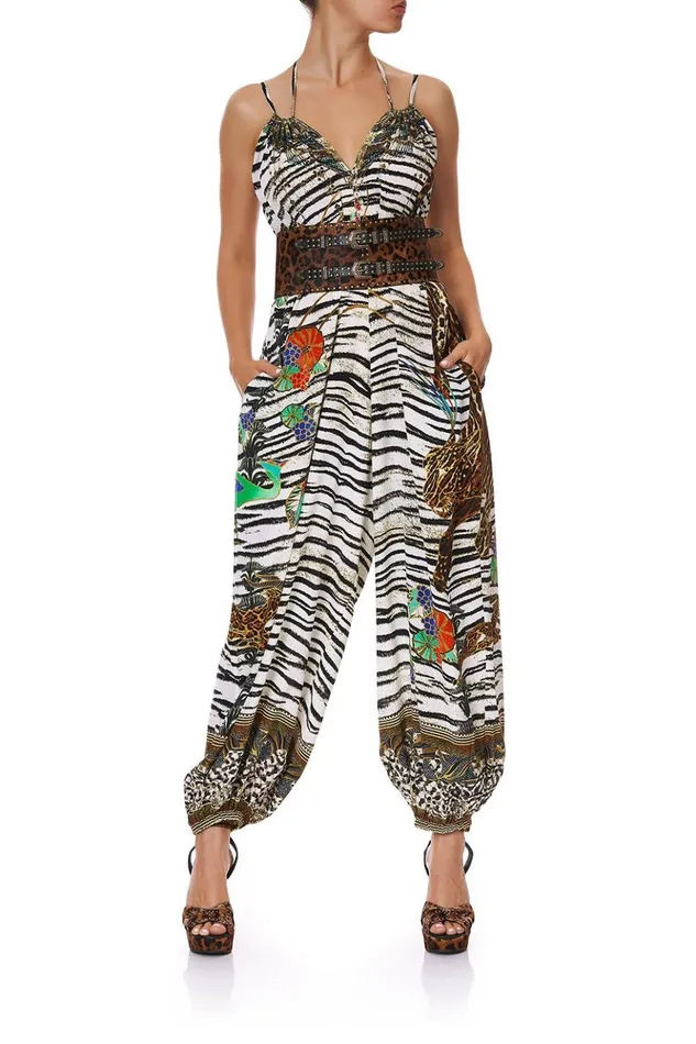 Women Playsuits and Jumpsuits Camilla Balloon Jumpsuit Cosmic Conflict