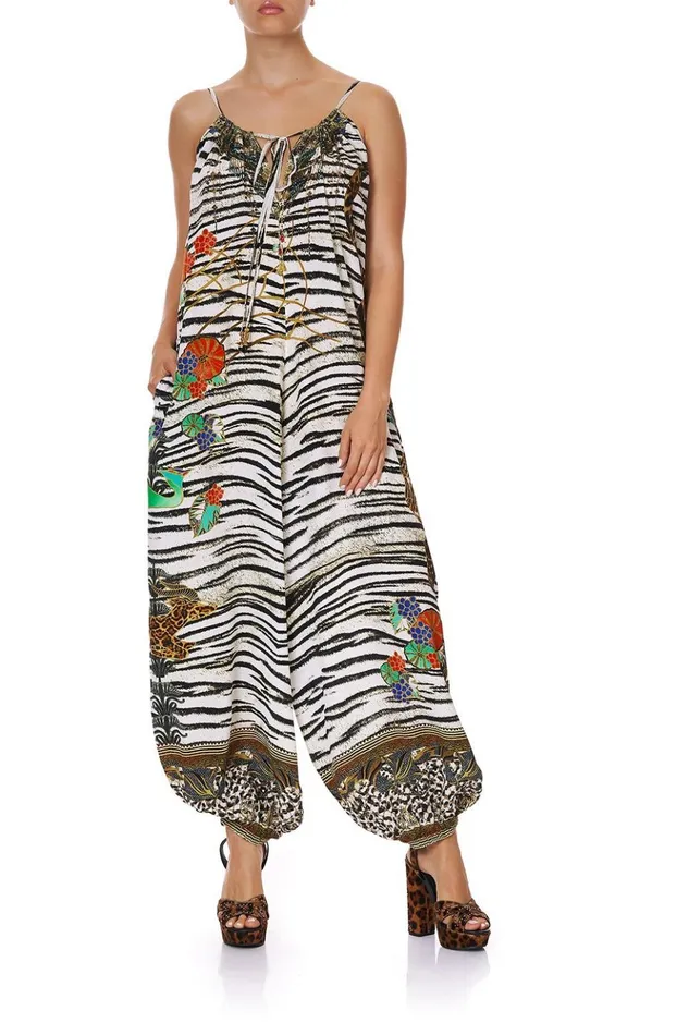 Women Playsuits and Jumpsuits Camilla Balloon Jumpsuit Cosmic Conflict