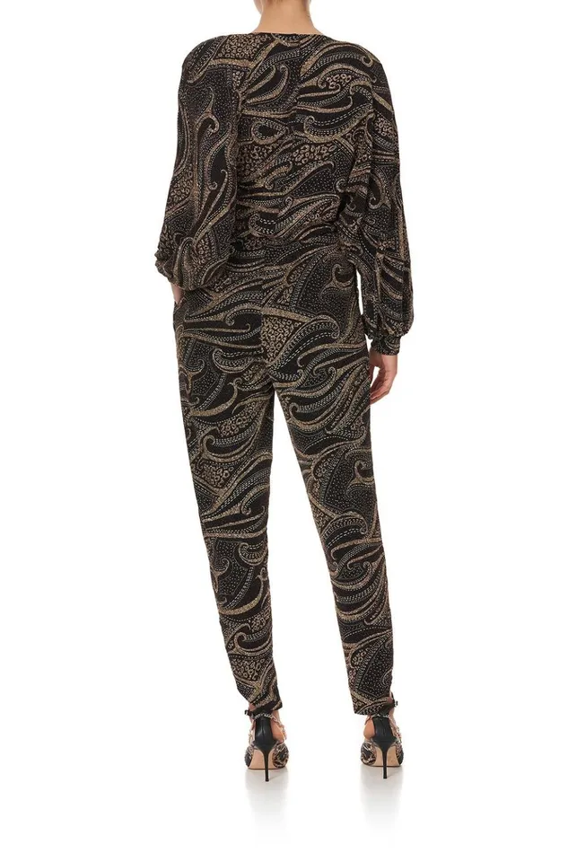 Women Playsuits and Jumpsuits Camilla Jersey Twist Front Jumpsuit Studio 54