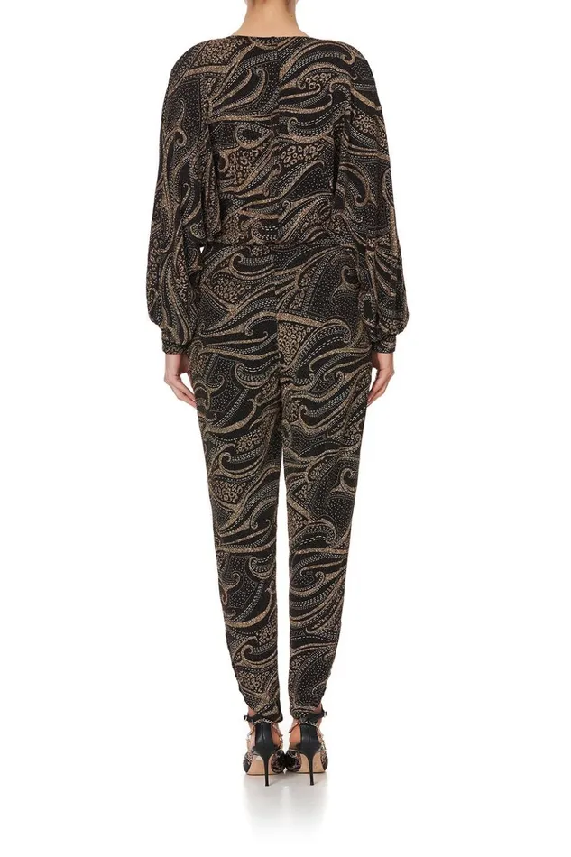 Women Playsuits and Jumpsuits Camilla Jersey Twist Front Jumpsuit Studio 54