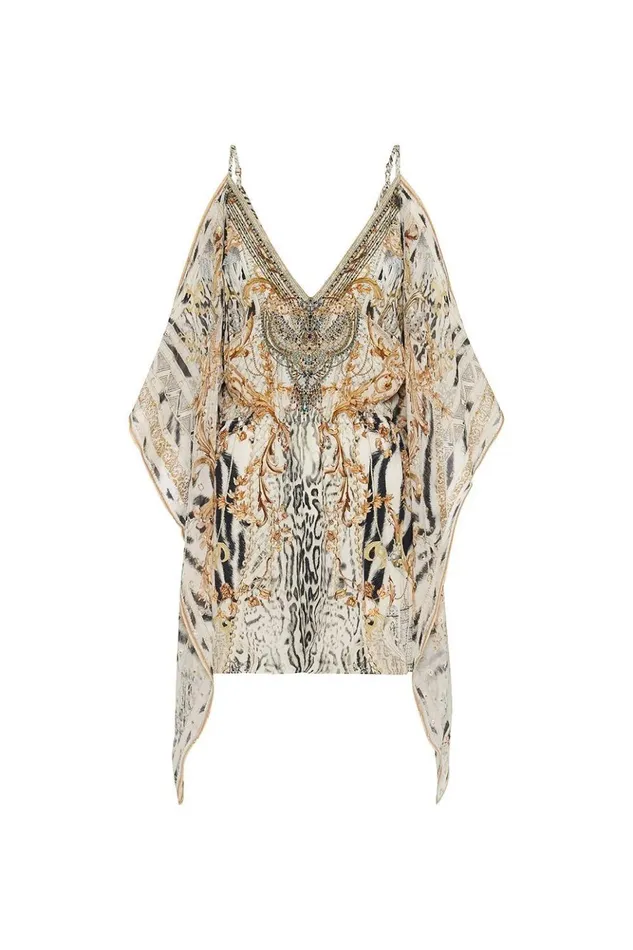 Women Playsuits and Jumpsuits Camilla Playsuit With Scarf Side Gates Of Glory
