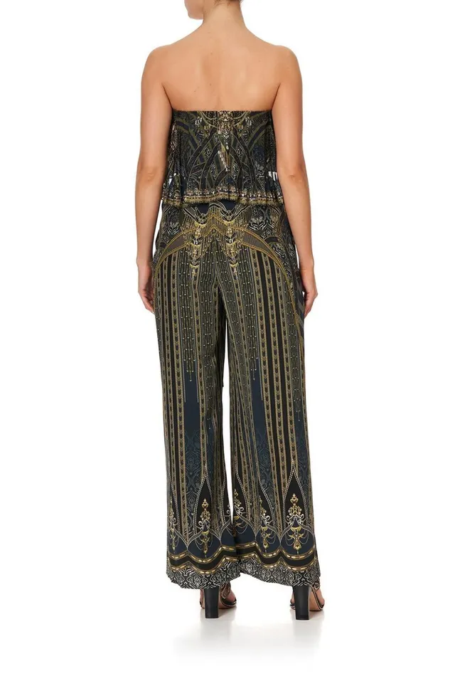 Women Playsuits and Jumpsuits Camilla Strapless Jumpsuit With Frill Great Scott