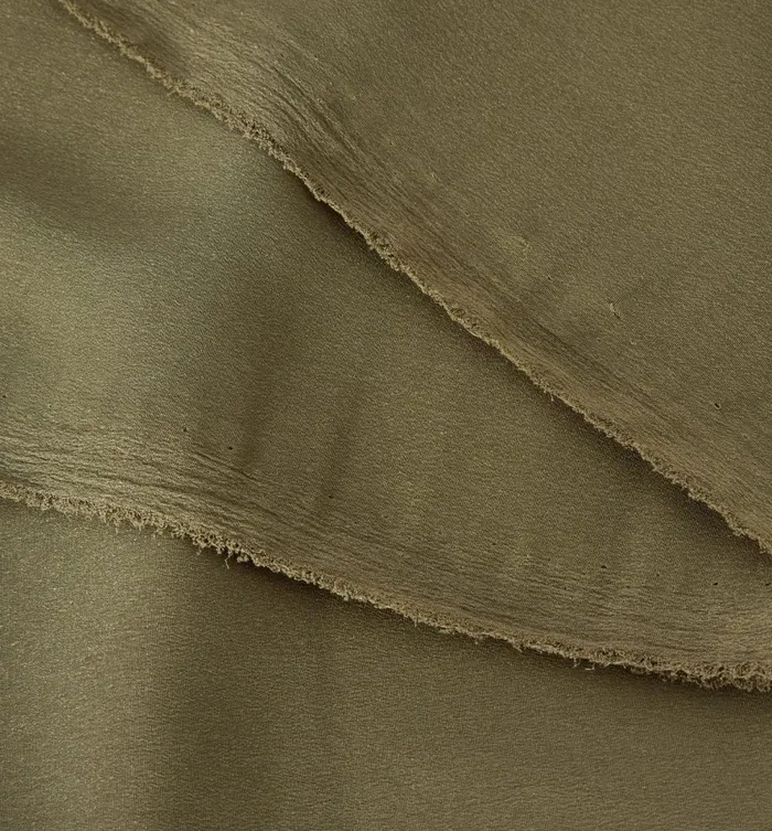 Women Polyester Voile Fabric Cut 8211 Khaki Promod Fabric Cuts And Patterns Women Polyester Voile Fabric Cut 8211 Khaki Promod Fabric Cuts And Patterns