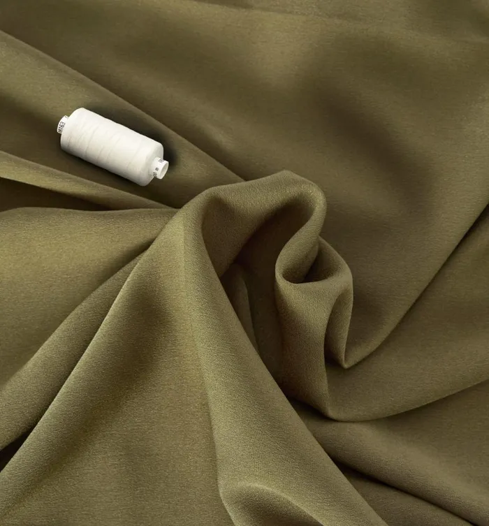 Women Polyester Voile Fabric Cut 8211 Khaki Promod Fabric Cuts And Patterns Women Polyester Voile Fabric Cut 8211 Khaki Promod Fabric Cuts And Patterns