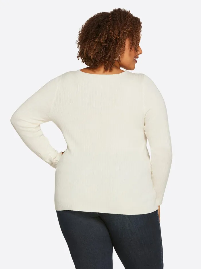 Women Prescilla Top In Gardenia Jessica Simpson Tops and Tees