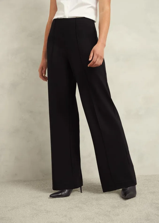 Women Prim Trousers Black Hobbs Trousers