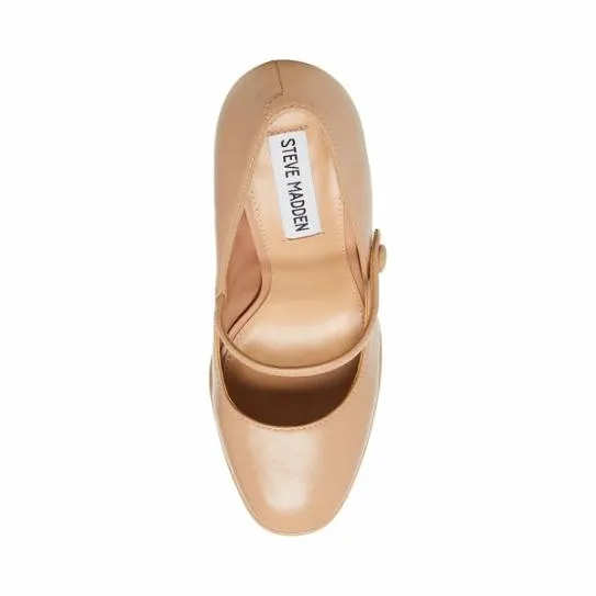 Women PRISILA BLUSH LEATHER Blush Leather Steve Madden Heels Women PRISILA BLUSH LEATHER Blush Leather Steve Madden Heels