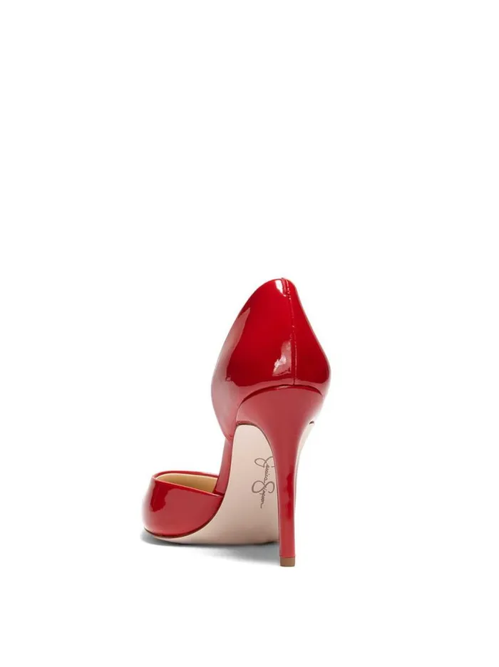 Women Prizma D039Orsay Pump In Red Patent Jessica Simpson Pumps