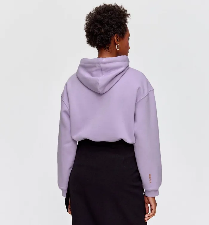 Women Promod Logo Sweatshirt 8211 Lilac Promod Jumpers And Cardigans Women Promod Logo Sweatshirt 8211 Lilac Promod Jumpers And Cardigans
