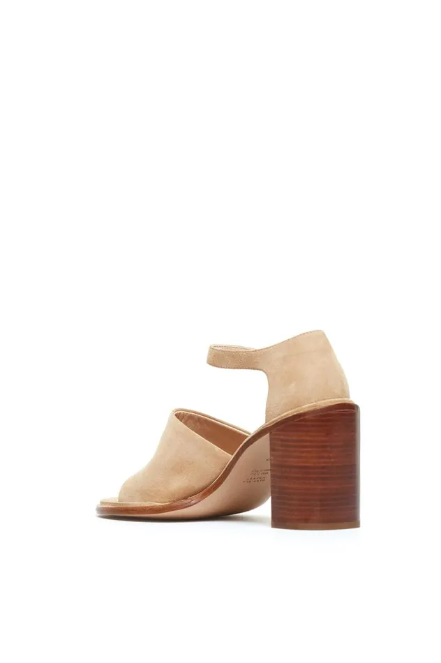 Women Pumps Gabriela Hearst Beau Heel In Beige Suede