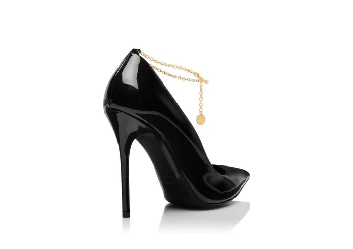 Women Pumps Tom Ford Patent Leather Chain Pump Women Pumps Tom Ford Patent Leather Chain Pump