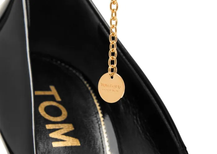 Women Pumps Tom Ford Patent Leather Chain Pump Women Pumps Tom Ford Patent Leather Chain Pump