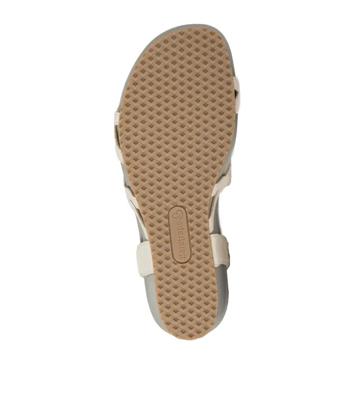 Women Raeanne Wedge Sandal Cream Baretraps Rebound Sandals