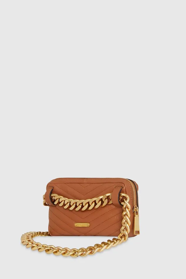 Women Rebecca Minkoff Belt Bags Edie Belt Bag Caramello Women Rebecca Minkoff Belt Bags Edie Belt Bag Caramello
