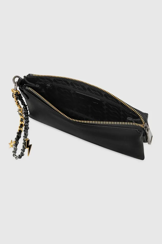 Women Rebecca Minkoff Clutches Cuff Me Up Celestial Clutch Black Women Rebecca Minkoff Clutches Cuff Me Up Celestial Clutch Black