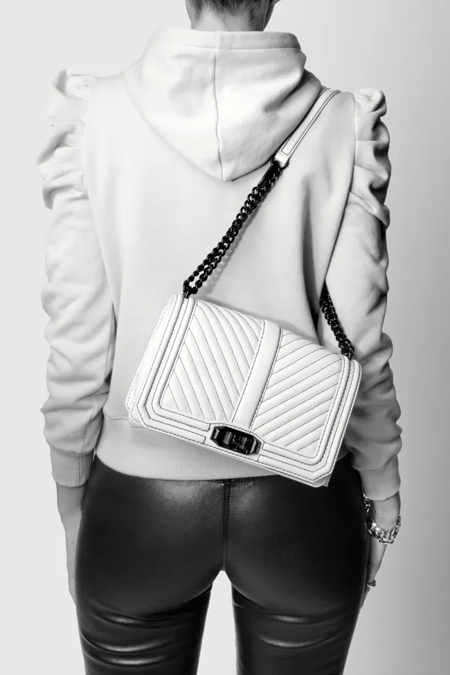 Women Rebecca Minkoff Crossbody Bags Chevron Quilted Love Crossbody Moss Women Rebecca Minkoff Crossbody Bags Chevron Quilted Love Crossbody Moss