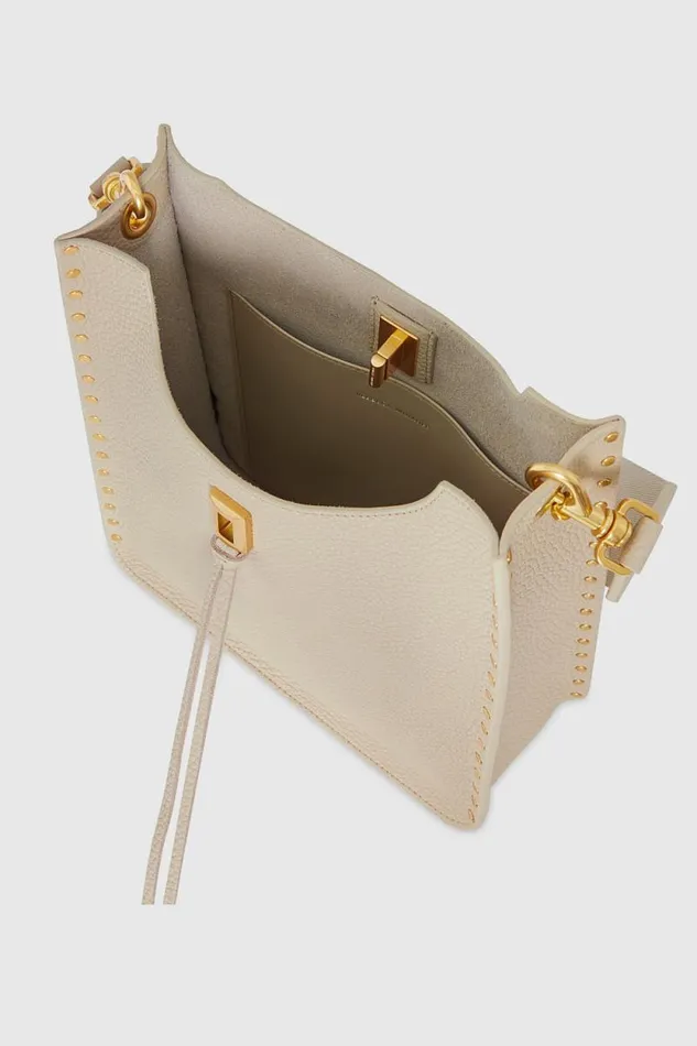 Women Rebecca Minkoff Crossbody Bags Darren Medium Feed Stone Women Rebecca Minkoff Crossbody Bags Darren Medium Feed Stone