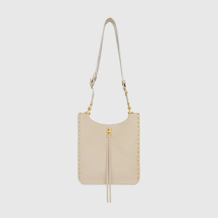 Women Rebecca Minkoff Crossbody Bags Darren Medium Feed Stone Women Rebecca Minkoff Crossbody Bags Darren Medium Feed Stone