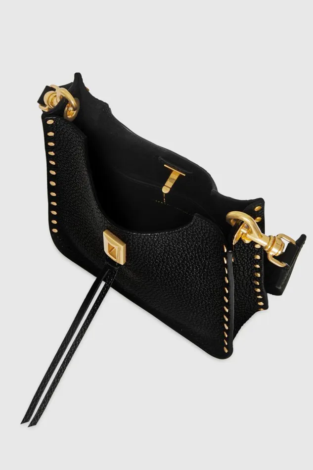 Women Rebecca Minkoff Crossbody Bags Darren Mini Feed Black Women Rebecca Minkoff Crossbody Bags Darren Mini Feed Black