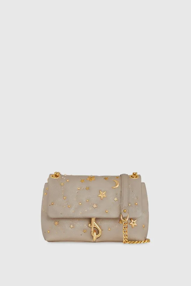 Women Rebecca Minkoff Crossbody Bags Edie Crossbody With Celestial Studs Oyster
