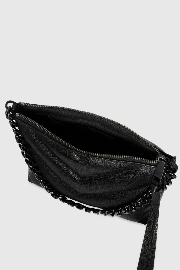 Women Rebecca Minkoff Crossbody Bags Edie Maxi Quilt Crossbody With Chain Black Women Rebecca Minkoff Crossbody Bags Edie Maxi Quilt Crossbody With Chain Black