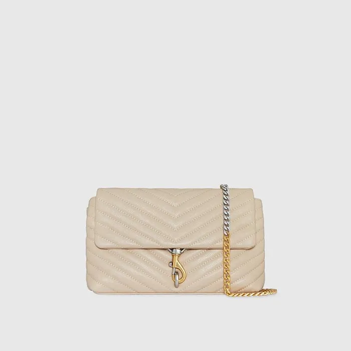 Women Rebecca Minkoff Crossbody Bags Edie Medium Crossbody Stone Women Rebecca Minkoff Crossbody Bags Edie Medium Crossbody Stone
