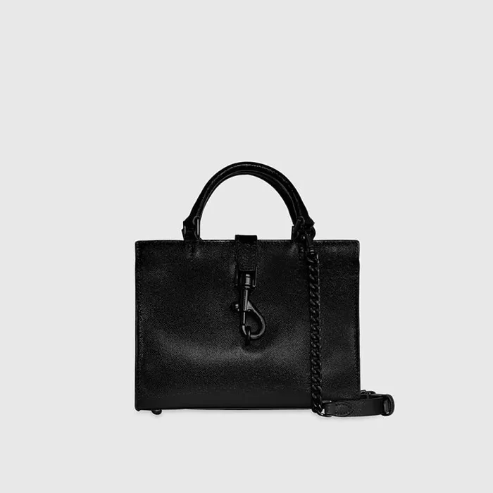 Women Rebecca Minkoff Crossbody Bags Rider Mini Tote Crossbody Blackblack Shellac Women Rebecca Minkoff Crossbody Bags Rider Mini Tote Crossbody Blackblack Shellac