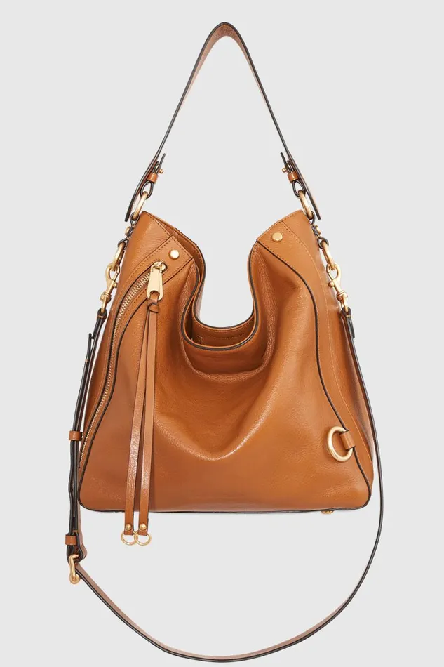 Women Rebecca Minkoff Hobo Bags MAB Hobo Caramello