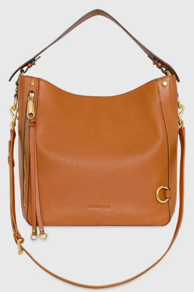 Women Rebecca Minkoff Hobo Bags MAB Hobo Caramello Women Rebecca Minkoff Hobo Bags MAB Hobo Caramello