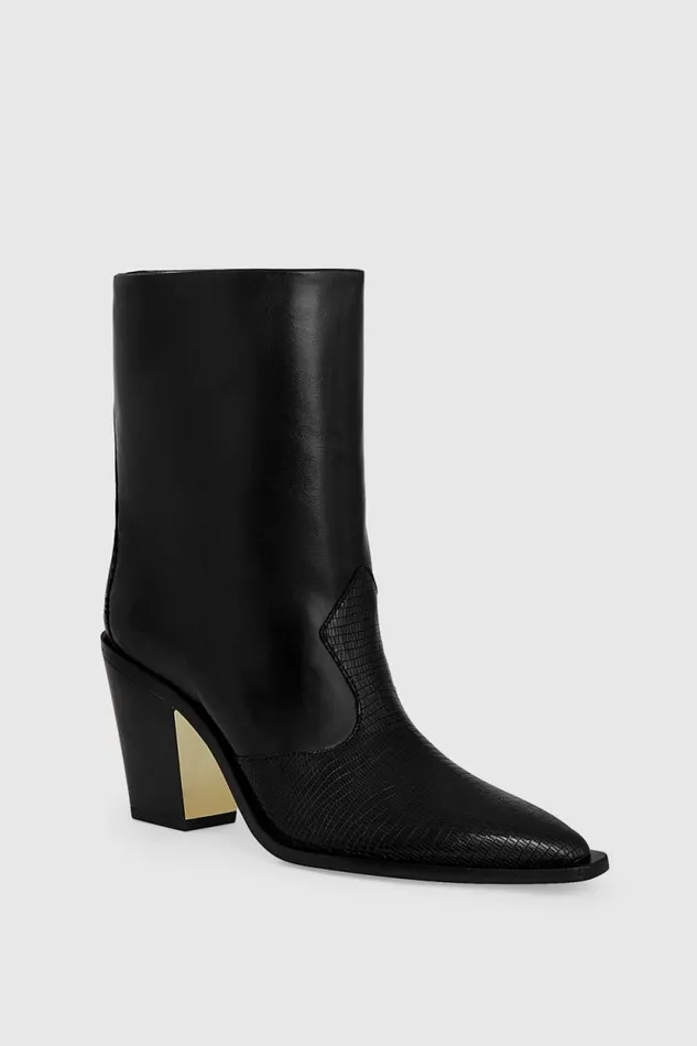 Women Rebecca Minkoff Shoes City Cowboy Boot Black Women Rebecca Minkoff Shoes City Cowboy Boot Black
