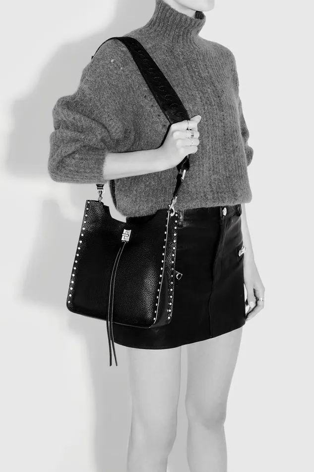 Women Rebecca Minkoff Shoulder Bags Darren Medium Feed Moss Women Rebecca Minkoff Shoulder Bags Darren Medium Feed Moss