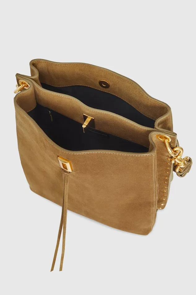 Women Rebecca Minkoff Shoulder Bags Darren Shoulder Bag Honey Women Rebecca Minkoff Shoulder Bags Darren Shoulder Bag Honey