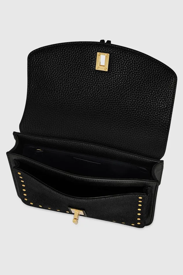 Women Rebecca Minkoff Top Handle Bags Darren Small Canvas Messenger Black Women Rebecca Minkoff Top Handle Bags Darren Small Canvas Messenger Black