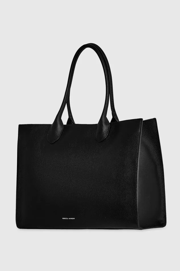 Women Rebecca Minkoff Tote Bags Megan Large Square Tote Black Women Rebecca Minkoff Tote Bags Megan Large Square Tote Black
