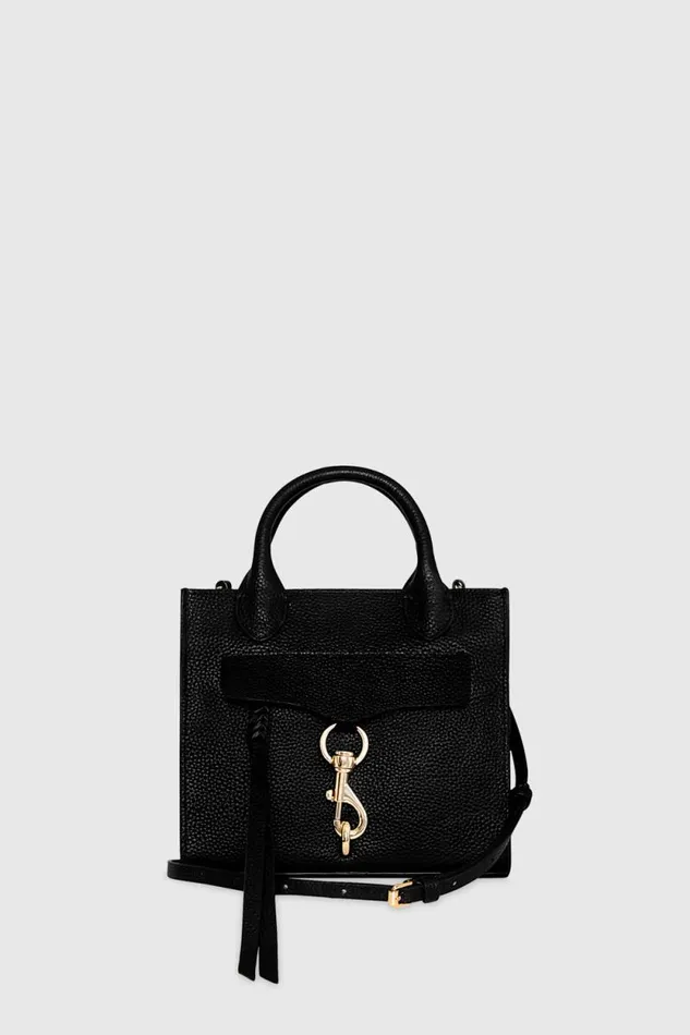Women Rebecca Minkoff Tote Bags Megan Mini Tote Black