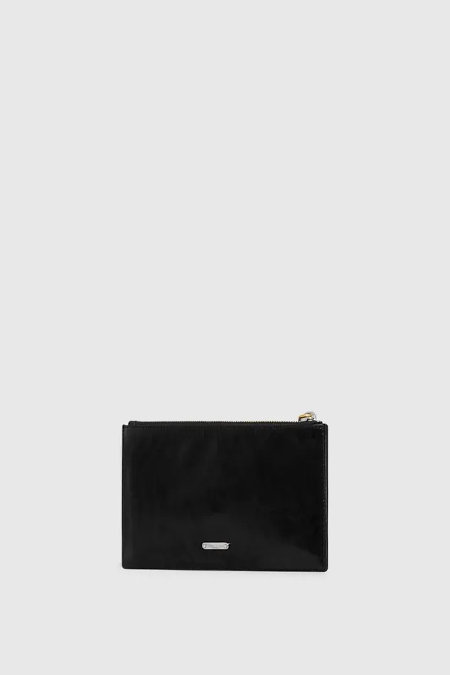 Women Rebecca Minkoff Wallets Medium Celestial Studded Pouch Black Women Rebecca Minkoff Wallets Medium Celestial Studded Pouch Black
