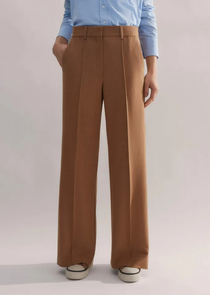 Women RegularLength Convertible Pant Camel MEEM