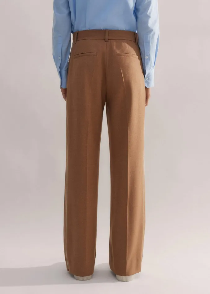 Women RegularLength Convertible Pant Camel MEEM